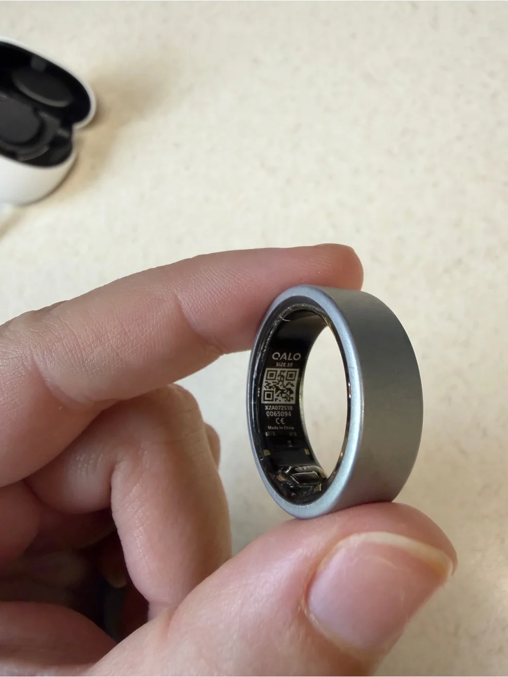 QALO QRNT size 10 smart ring